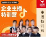 曾仕涵·企业主播特训营,每个老板都应该会直播带货,每家企业都应该有主播团队-如意资源库