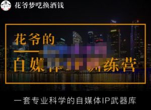 花爷的自媒体IP训练营【14期】,一套专业科学的自媒体IP武器库（更新2023年3月）-如意资源库