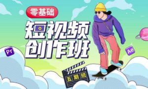 价值999【王威】零基础商业短视频创作班第5期视频课程-如意资源库