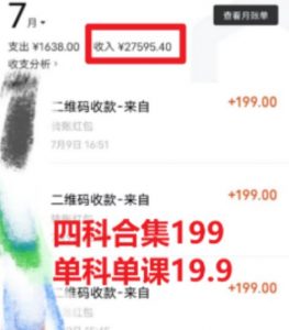 考研赛道掘金,一天5000+学历低也能做,保姆式教学,不学一下,真的可惜-如意资源库