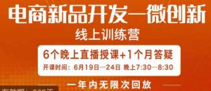 南掌柜·电商新品开发——微创新,电商新品微创新是你企业发展的护城河-如意资源库