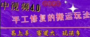 中视频4.0赛道：新手福音，入门简单，上手快【揭秘】-如意资源库