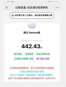 盲盒交友5.0,男粉变现实操项目,亲测变现效果极好【揭秘】-如意资源库
