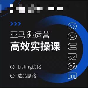 亚马逊运营高效实操课，Listing优化，选品思路-如意资源库