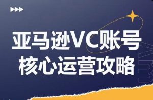 亚马逊VC账号核心玩法解析，实战经验拆解产品模块运营技巧，提升店铺GMV，有效提升运营利润-如意资源库