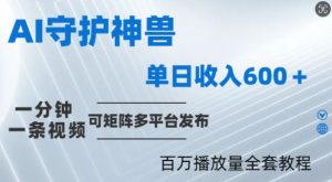 制作各省守护神，100多W播放量的视频只需要1分钟就能完成【揭秘】-如意资源库