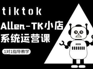 TK小店系统运营课-tiktok跨境电商教程-如意资源库