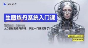 LibLibAI哩布哩布生图炼丹系统入门课,从生图到炼丹,只学这一门就够了-如意资源库