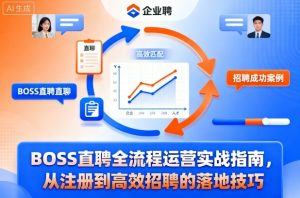 BOSS直聘全流程运营实战指南，从注册到高效招聘的落地技巧-如意资源库