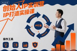 创始人IP实训营，IP打造实操课-如意资源库