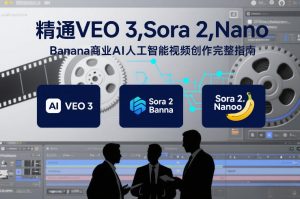 精通VEO 3，Sora 2，Nano Banana商业AI人工智能视频创作完整指南-如意资源库