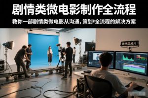 剧情类微电影制作全流程,教你一部剧情类微电影从沟通,策划到拍摄制作全流程的解决方案-如意资源库