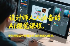 设计师人人必备的AI视觉课程,专为视觉设计师量身打造的专属AI教学-如意资源库