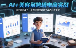 AI+美客多跨境电商实战，从小白到高手，你也可以成为美客多跨境电商的运营专家-如意资源库
