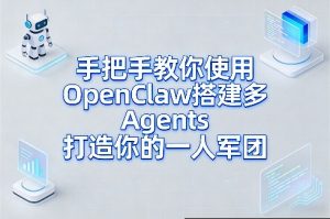 手把手教你使用OpenClaw搭建多Agents打造你的一人军团-如意资源库