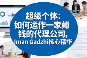 超级个体：如何运作一家賺钱的代理公司，Iman Gadzhi核心精华（双语字幕）-如意资源库