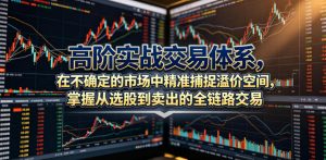 高阶实战交易体系,在不确定的市场中精准捕捉溢价空间,掌握从选股到卖出的全链路交易心法(更新6月)-如意资源库