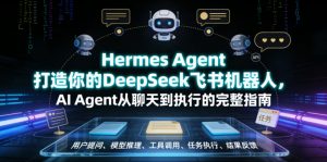 Hermes Agent打造你的DeepSeek飞书机器人,AI Agent从聊天到执行的完整指南-如意资源库
