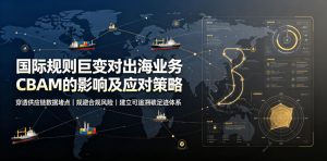 国际规则巨变对出海业务CBAM的影响及应对策略,帮助企业穿透供应链数据堵点,规避合规风险-如意资源库