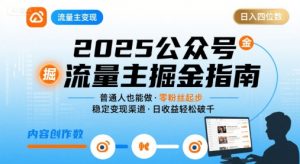 公众号流量主变现项目,普通人也能通过这个项目日入四位数(更新26年8月)-如意资源库
