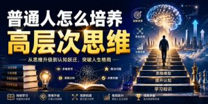 公众号付费文章:普通人怎么培养高层次思维-如意资源库