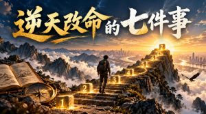 付费文章:逆天改命的七件事-如意资源库